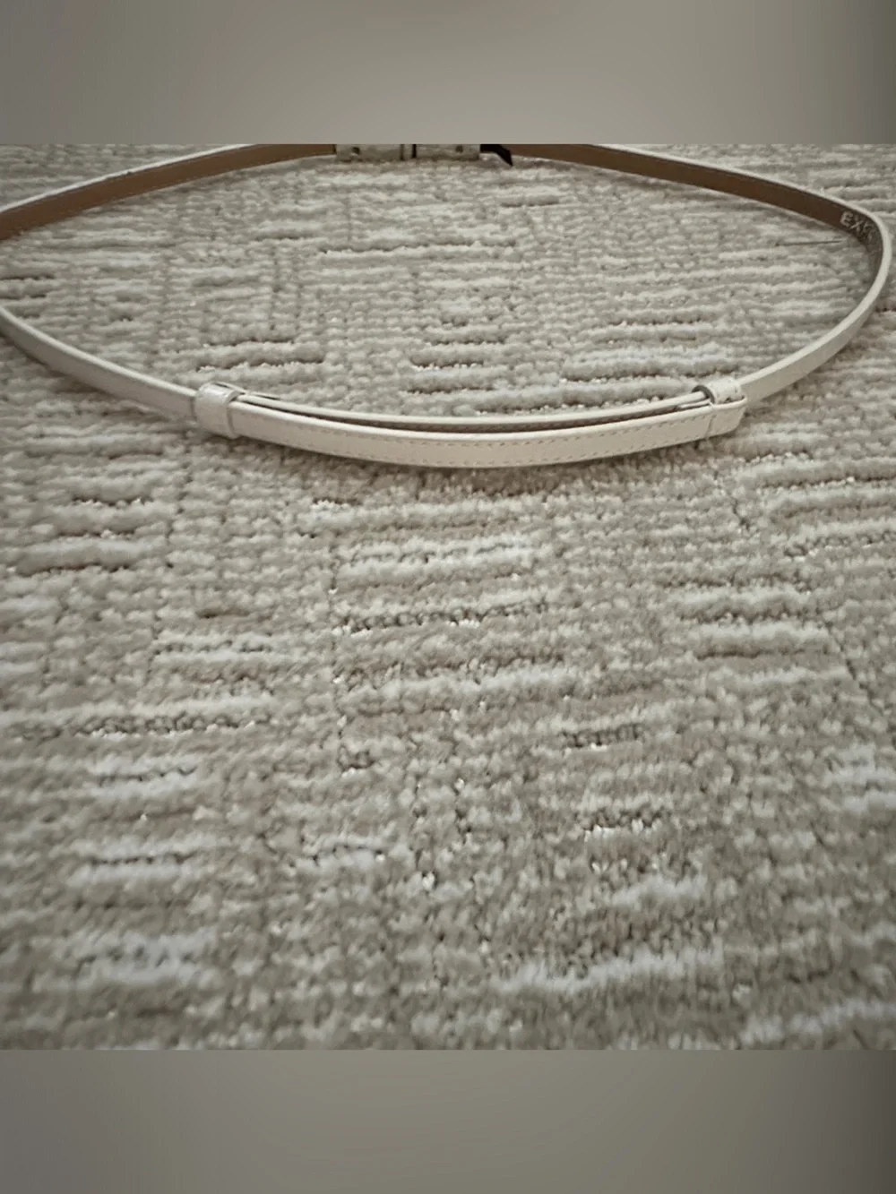 Express Thin adjustable Belt with Silver Magnetic Clasp